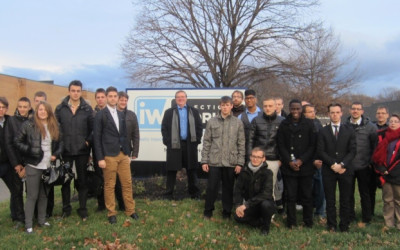 Twenty French Technical Apprentices Explore Injection Works