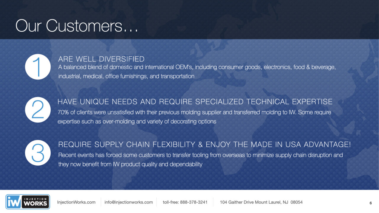 Injection Works Injection Works Presentation - New Jersey firm Injection Works, Plastic ...